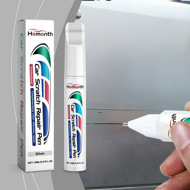 XYAIYT Stylo de Réparation de Rayures de Peinture de Voiture 18 ml Restaure les Rayures Mineures avec Stylo de Peinture Clair Inclus Application et Séchage Facile pour Utilisation en Conditions Ensoleillées
