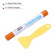 thumbnail image 3 of Uxcell Wood Filler Sticks Wood Furniture Scratch Repair Touch Up, Orange, 3 of 7