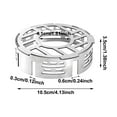 thumbnail image 3 of TIELUTT Stainless Steel Windproof Ring Is Suitable for Camping Stoves Picnic Stoves Cooking Utensils Backpack Backpack Hiking Internal Frame Hiking Backpack Camping Light Rechargeable Camping Packs, 3 of 5