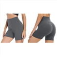 thumbnail image 3 of Braguitas Moldeadoras de Cintura Alta para Control de Abdomen, Fajas para Mujer, Shorts de Control de Abdomen Gris Oscuro L, 3 of 7