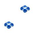 thumbnail image 3 of serony 50pack/lot Multi-color Fabric For Wide Application In Weddings And Parties Made Of Fabric Fiber Realistic Appearance Deep Blue 4.5cm 2Set, 3 of 6