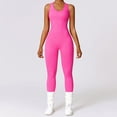 thumbnail image 1 of Mono deportivo ajustado de una pieza para mujer, sin costuras, para yoga, con contracción abdominal, para gimnasio, primavera, 7100, 1 of 2