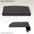 thumbnail image 6 of VIVO Clamp-on Steel Corner Connector, Workspace Extender for L-shaped Desk, 6 of 8