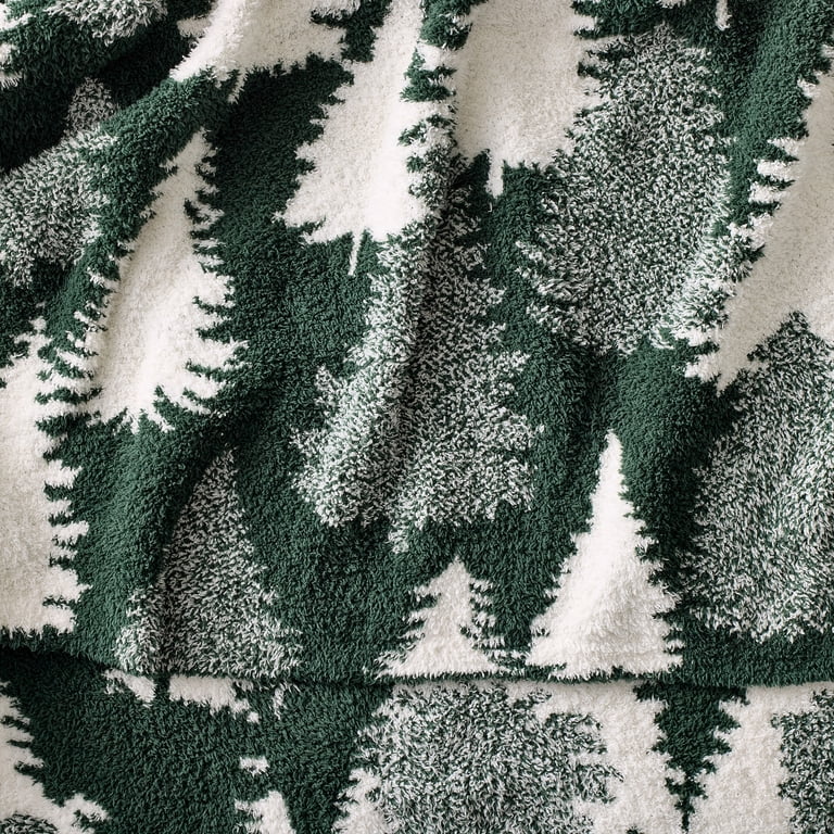 Better Homes & Gardens Cozy Knit Nordic Forest Throw photo 3