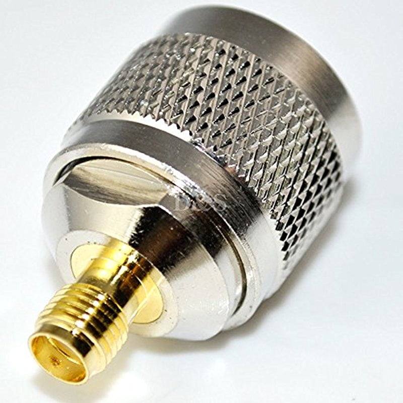 N Type Female Jack to SMA Male Plug Straight RF Coaxial Adapter Connector