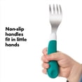 thumbnail image 4 of Oxo Tot Fork & Spoon Set - Dusk - 12 months +, 4 of 4