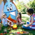 thumbnail image 2 of Kids Camping Set with Tent for 2 Toddlers- Camping Toys for 3-5 with Pop up Play Tent-Indoor Outdoor Pretend Camping Toys 103, 2 of 3