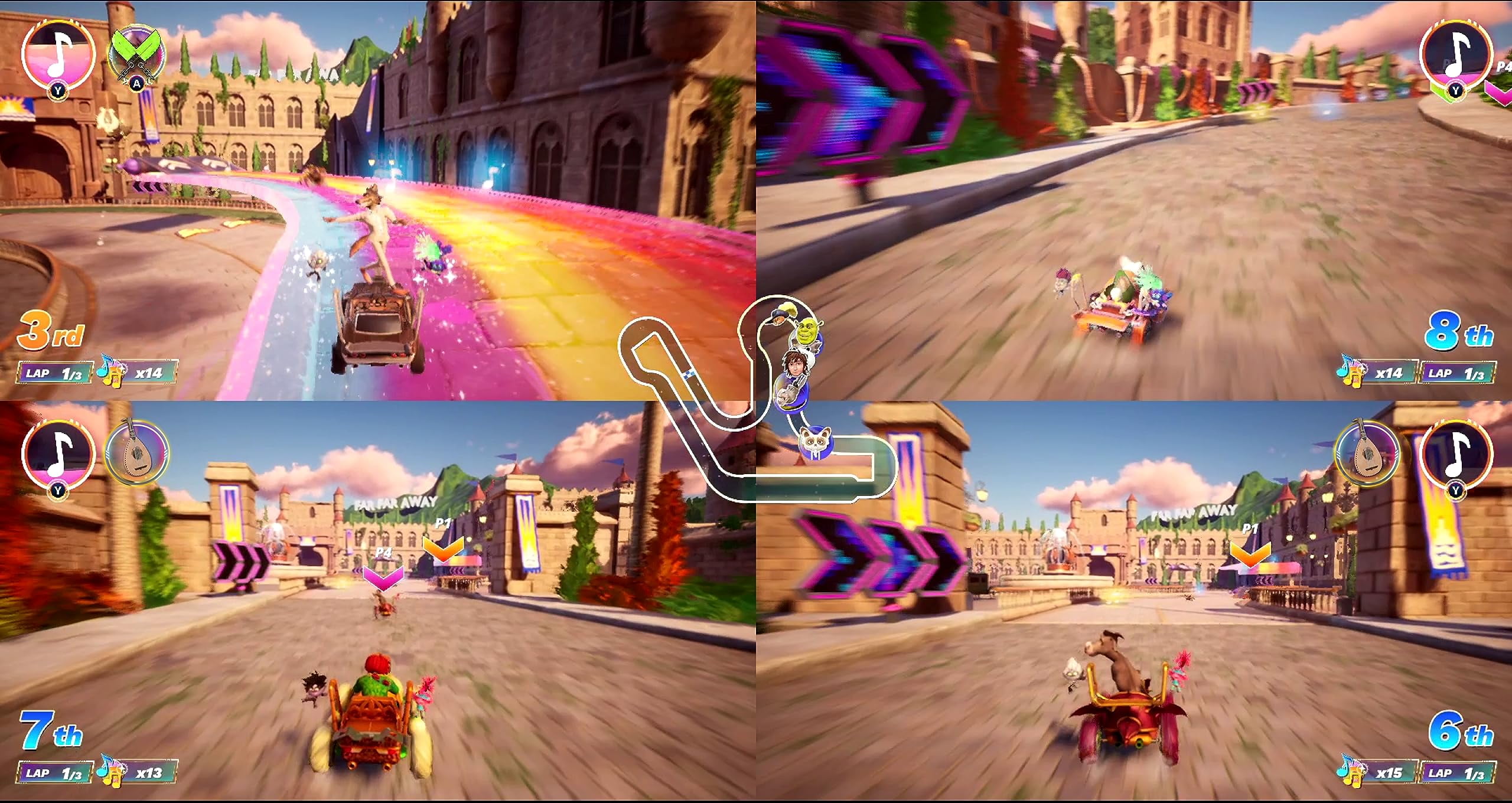 Dreamworks All-Star Kart Racing for Playstation 5