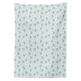 thumbnail image 3 of Ambesonne Animal Tablecloth Rectangular Table Cover, Characters Daisy, 60"x84", Mint Green and Baby Blue, 3 of 4