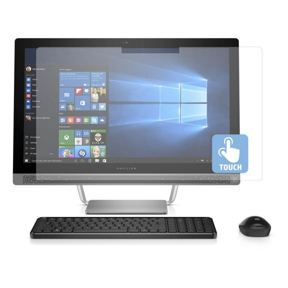 PcProfessional Screen Protector (Set of 2) for HP 24-g020 g014 23.8" All-in-One Touchscreen Desktop Anti Glare Anti Scratch filter radiation