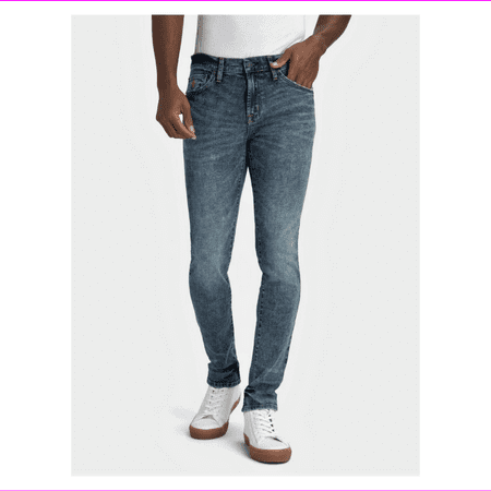 U.S POLO ASSN. Men's Skinny Fit Stretch Jeans Blue 31x32