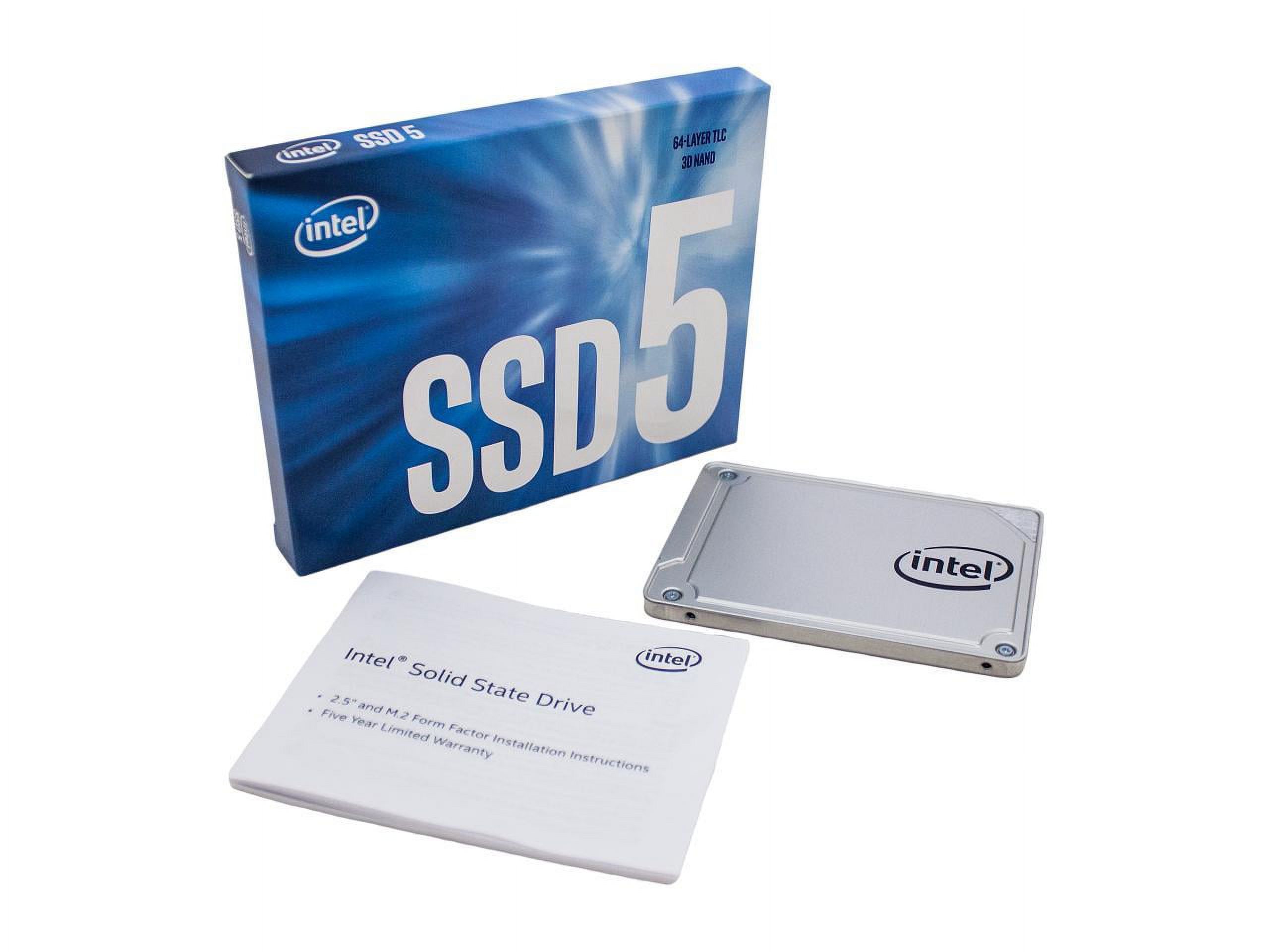 Intel 545s 512 GB 2.5" Internal Solid State Drive - SATA - Retail - SSDSC2KW512G8X1
