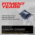 thumbnail image 4 of Master Tailgaters Backup Camera for Buick Enclave (09-17), GMC Acadia/Acadia Limited (09-17) OE Part # 22765350, 22885399, 4 of 7