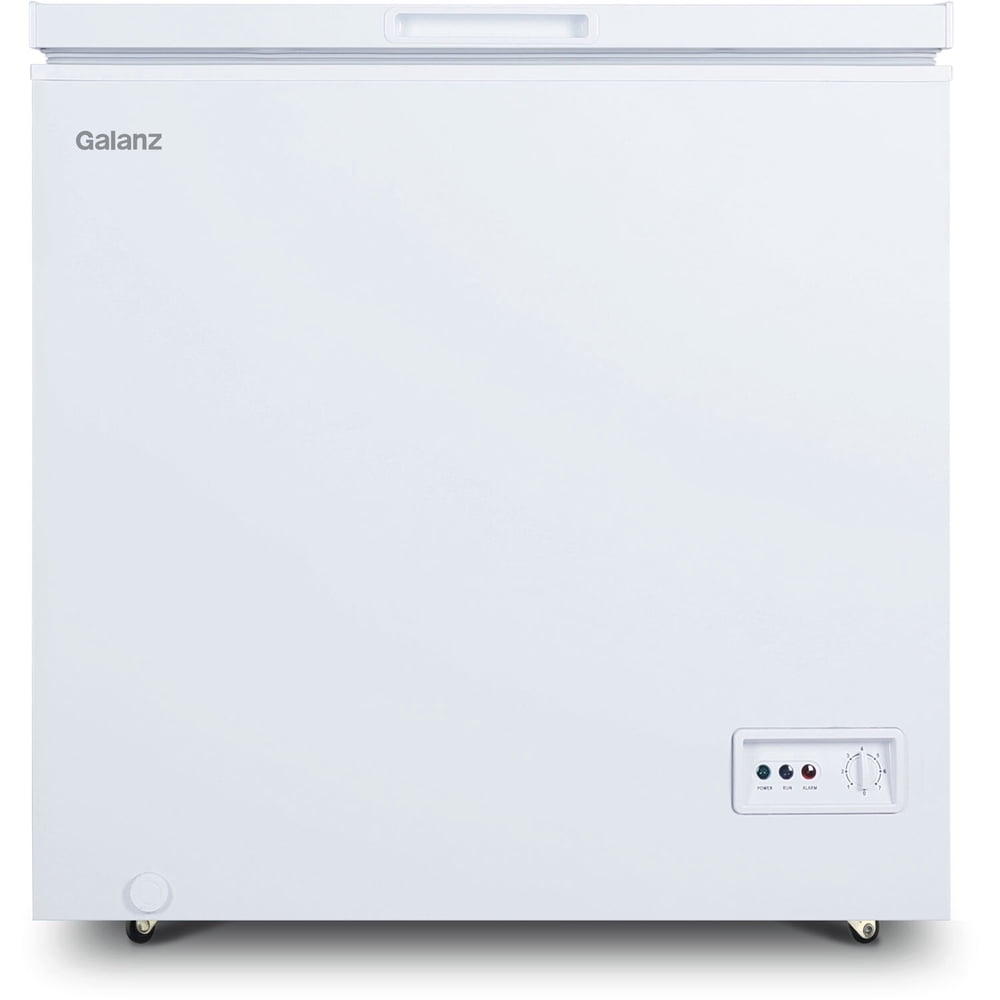 Galanz 5Cu. Ft. Manual Defrost Chest Freezer in White