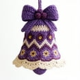 thumbnail image 2 of YgkuHd DIY Crochet Christmas Bell Ornament Kit,Perfect Beginner Christmas Kit,Hand-Knitted Christmas Bell Decoration for Crafting a Personalized Christmas Bell, 2 of 2