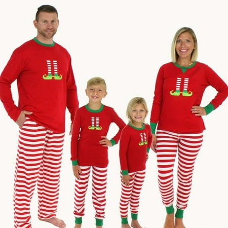 

BrilliantMe Family Matching Christmas Pajamas Set XMAS Sleepwear Nightwear Gifts Baby 9-12 Months