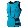 thumbnail image 1 of Moldeador de cuerpo para hombre, entrenador de cintura, traje de Sauna, chaleco para el sudor, ropa interior adelgazante, camisa para perder peso, camisetas sin mangas para entrenamiento con quemador de grasa, ropa moldeadora Tan Jianjun unisex, 1 of 2