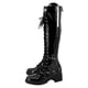 thumbnail image 4 of NIKKE La Diosa de la Victoria Noir Cosplay Zapatos Botas Accesorios de Disfraces Disfraz para Mujeres Adultas Zapatos de Halloween Hechos a Medida, 4 of 4