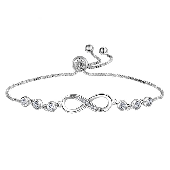 S925 Silver Infinity Symbol Women's Bracelet - Gift - Women's Jewelry