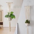 thumbnail image 4 of eTzone 4Pcs Macrame Plant Hangers, Handmade Boho decor Hanging Plant Holder for Indoor Outdoor Flower Pot, 4 of 7