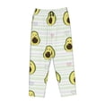 thumbnail image 6 of Uemuo Avocado of a Hear Pattern Women's Wide Leg Palazzo Lounge Pants with Pockets Light Weight Loose Comfy Casual Pajama Pants-Medium, 6 of 9