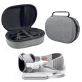 thumbnail image 4 of SUSUchens - Funda protectora rígida para auriculares Apple Vision Pro VR, impermeable, a prueba de golpes, fácil de guardar, funda protectora anticaídas, color gris, 4 of 8