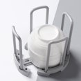 thumbnail image 4 of Kitchen Folding Bowl Shelf Retractable 3 5 Plastic Draining Dish Storage Rack Holder Organizer, 4 of 8