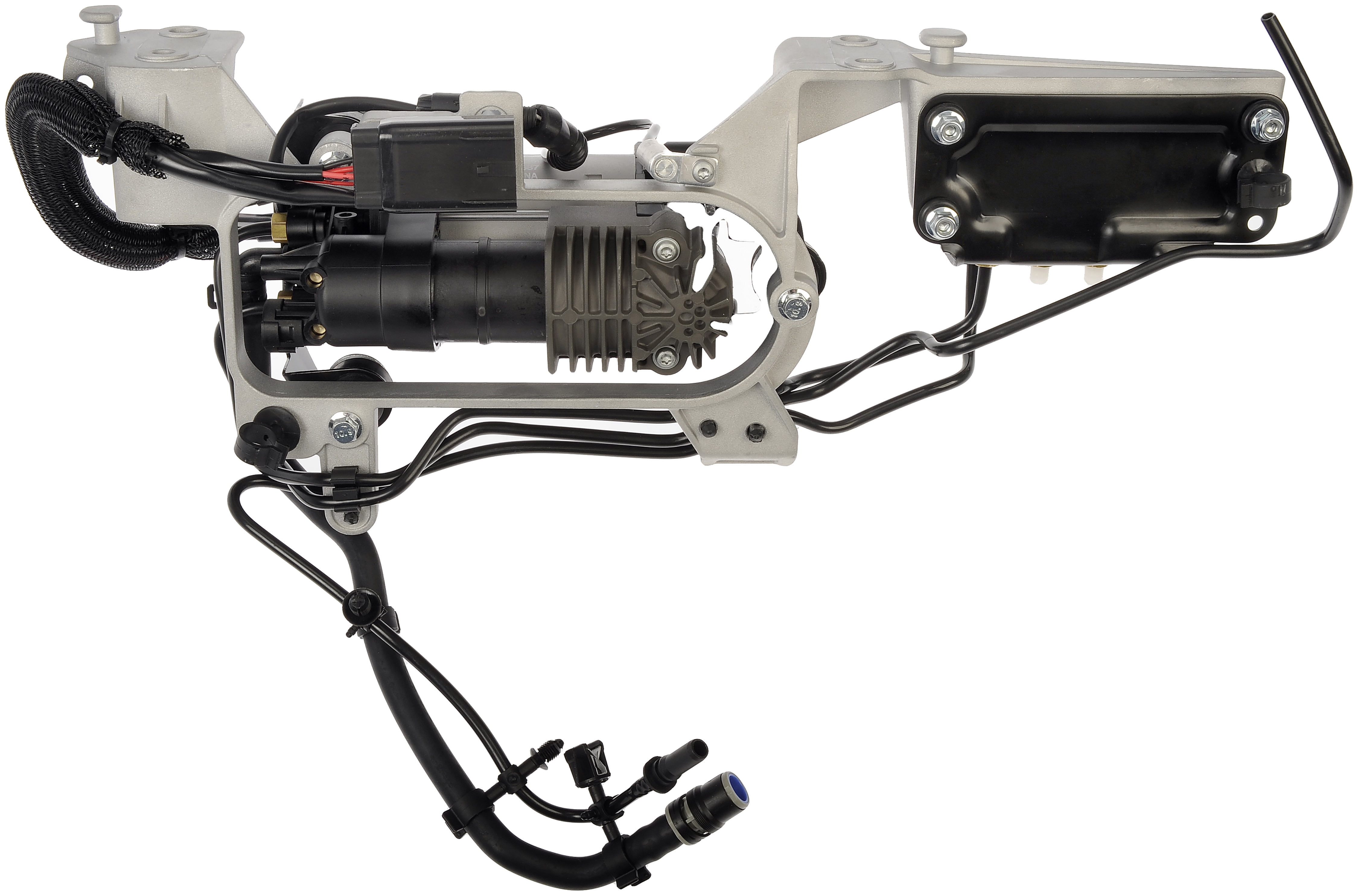 Dorman 949-356 Air Suspension Compressor for Specific Ram Models, Black; Silver