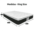 thumbnail image 2 of Colchón King Size Restonic Ortopédico Memory Foam Elite Cooling + 2 Almohadas, 2 of 10