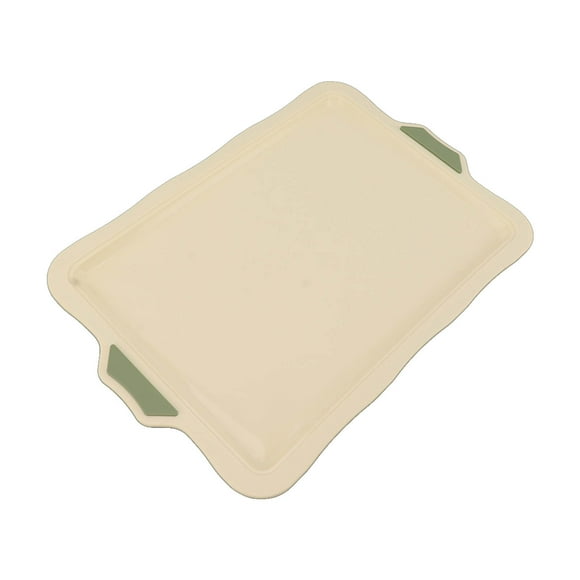 Baking Sheet, Flat Base Silicone Baking Sheet Pan Uniform Heating for