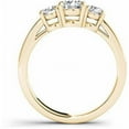 thumbnail image 3 of 1-1/2 Carat T.W. Diamond Three-Stone Engagement Ring in 14kt Yellow Gold, 3 of 5