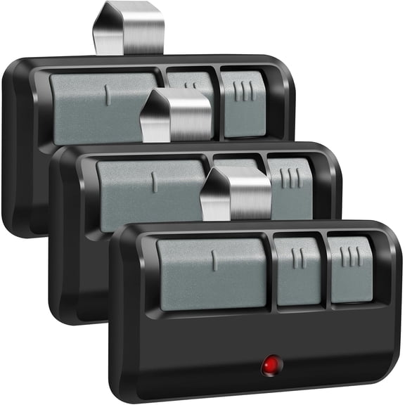 3 Replacement for Liftmaster Chamberlain Sears Craftsman 893MAX Garage Door Opener Remote 3 Pack