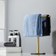 thumbnail image 5 of Golden towel rack bracket, independent towel rack, SUS304 stainless steel towel rack bracket, bathroom tower pole, 5 of 5