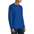 thumbnail image 5 of Hanes Mens Premium Beefy-T Cotton Long Sleeve T-Shirt, Sizes S-3XL, 5 of 7