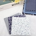 thumbnail image 6 of 7pcs Pre-cut Floral Cotton Fabric Squares, EEEkit 20 x 20'' DIY Sewing Fabric Bundles for Quilting, Sewing, Patchwork & DIY Crafts, 6 of 6