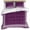 Purple, variant on 3 Piece Black Cream Greek Key Duvet Cover Set Full Size,Microfiber Comforter/Quilt Cover with Corner Ties and 2 Pillowcases,Geometric Greece Ancient Rustic All Season Soft Bedding with Zipper Closure