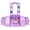Disney Stitch, variant on Disney Stitch Beauty Vanity Set with Light-Up Mirror, Includes Lip Gloss, Eyeshadow, Blush, Brushes, Nail Polish, Accessories, Batteries Not Included, Ages 6+, for Gift-Giving, by Townley Girl