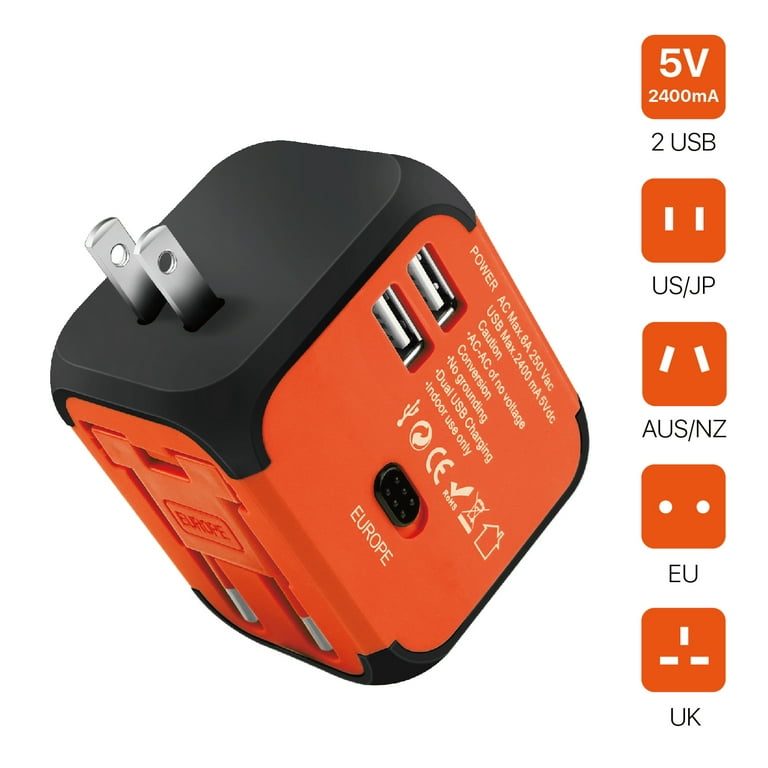 When You Travel Overseas, You Only Need this One Travel Charger