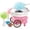 Pink, variant on VoluVibe Vintage Cotton Candy Machine - Countertop Cotton Candy Maker With 2 Reusable Cones & 1 Sugar Scoop - Use Hard Candy or Sugar to Create Fluffy, Delicious Treats in Minutes-Pink