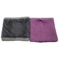 thumbnail image 5 of Tanhomme 2Pack Winter Neck Gaiters for Men,Neck Warmer Men Women with Thermal Thick Warm Fleece Lined Cold Weather Scarf Winter Double Layer Neck Warmer Knit Fleece Lined Circle Loop Scarves Gifts, 5 of 5