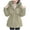 Green, variant on Wancir Women's Winter Thickened Hooded Cotton Coat Windproof Warm Fleece Jacket