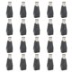 thumbnail image 3 of Abastado Adaptador de Conector Hembra BNC de 20 Piezas para cámara de Seguridad, 3 of 8
