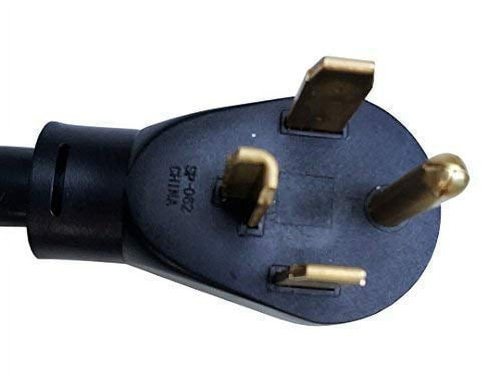 Parkworld 885538A AC Adapter Cord NEMA 14-30P to 14-50R (Both for RV Camping, EV Charging and Tesla UMC) 1.5 feet