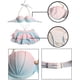 thumbnail image 5 of Mermaid Shell Color degradado Falda de cintura alta Traje de baño Bikini Traje de baño Sincero Ropa, 5 of 7