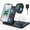 Black, variant on Cshiworld Wireless Charger for iPhone Multiple Devices, 18w 3 in 1 Wireless iPhone Charging Station for iPhone 17 16e 15 14 13 12 11 Pro Max, iWatch 11 10 9 8 7 6 5 4 3 SE, AirPods 4 3 2 Pro (Blue)