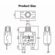 thumbnail image 3 of KUOYUH 88 series 5A 6A 7A 8A 9A 10A 12A 15A 20A 25A 28A Mini Circuit breaker Manual Reset Overload protector switch, 3 of 5