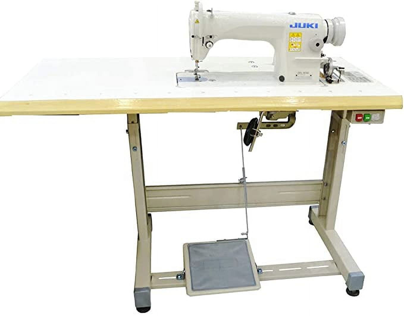 JUKI DDL-5550N Straight Stitch Sewing Machine Complete w/ Stand, Servo  Motor, Table & Light