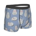 thumbnail image 3 of Daiia Cute Fat Cat Men's Underwear Boxer Briefs, Cotton Stretch Moisture-Wicking Underwear-Small, 3 of 9