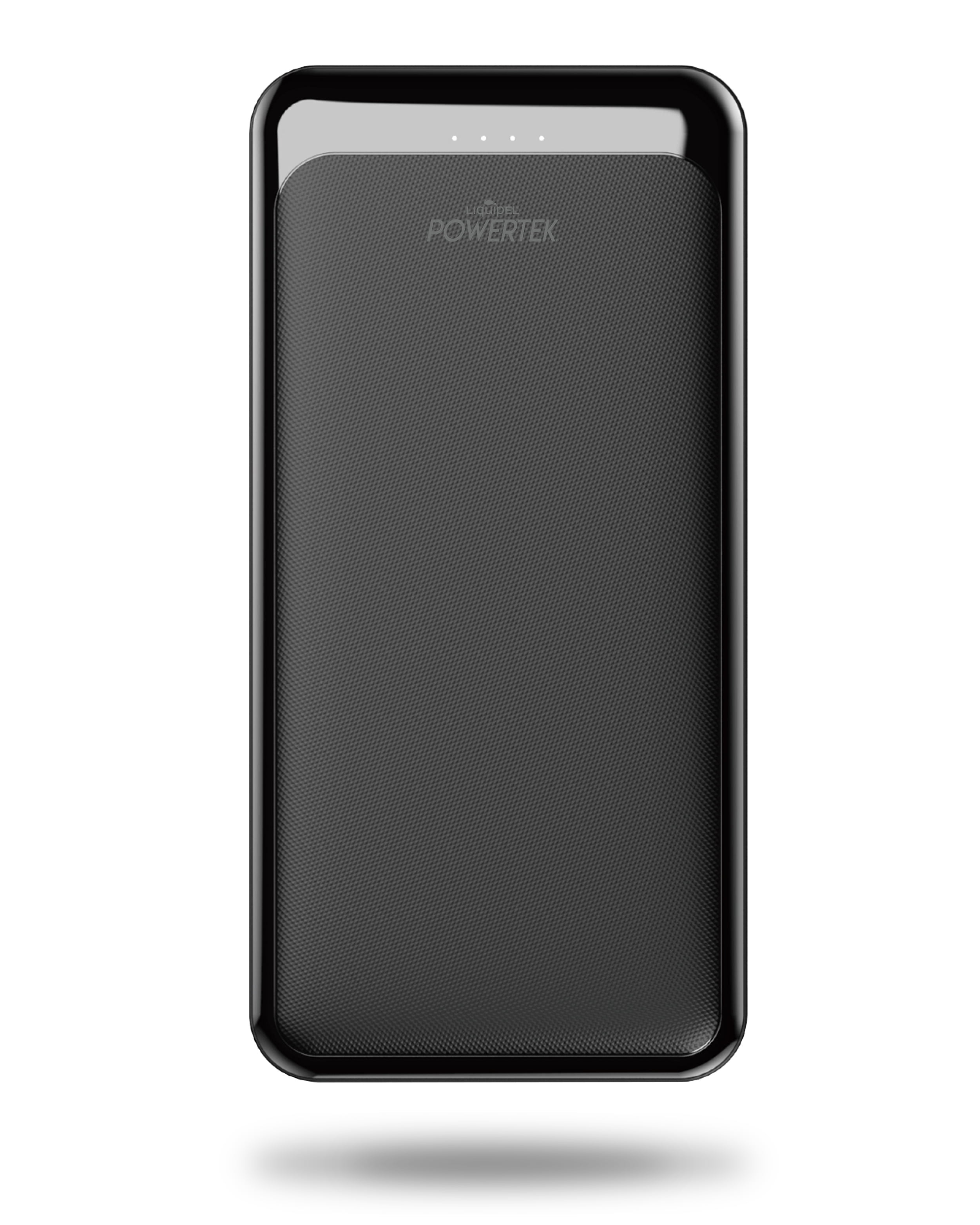 Liquipel Powertek 20,000 mAh Portable Power Bank, Fast Charging Dual USB Output Battery Pack for iPhone, iPad, Galaxy, Android, Pixel, and Tablet (Black) - Walmart.com