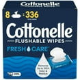 thumbnail image 1 of Cottonelle Lingettes Humides Jetables à Rabat, Lot de 336, 1 of 4